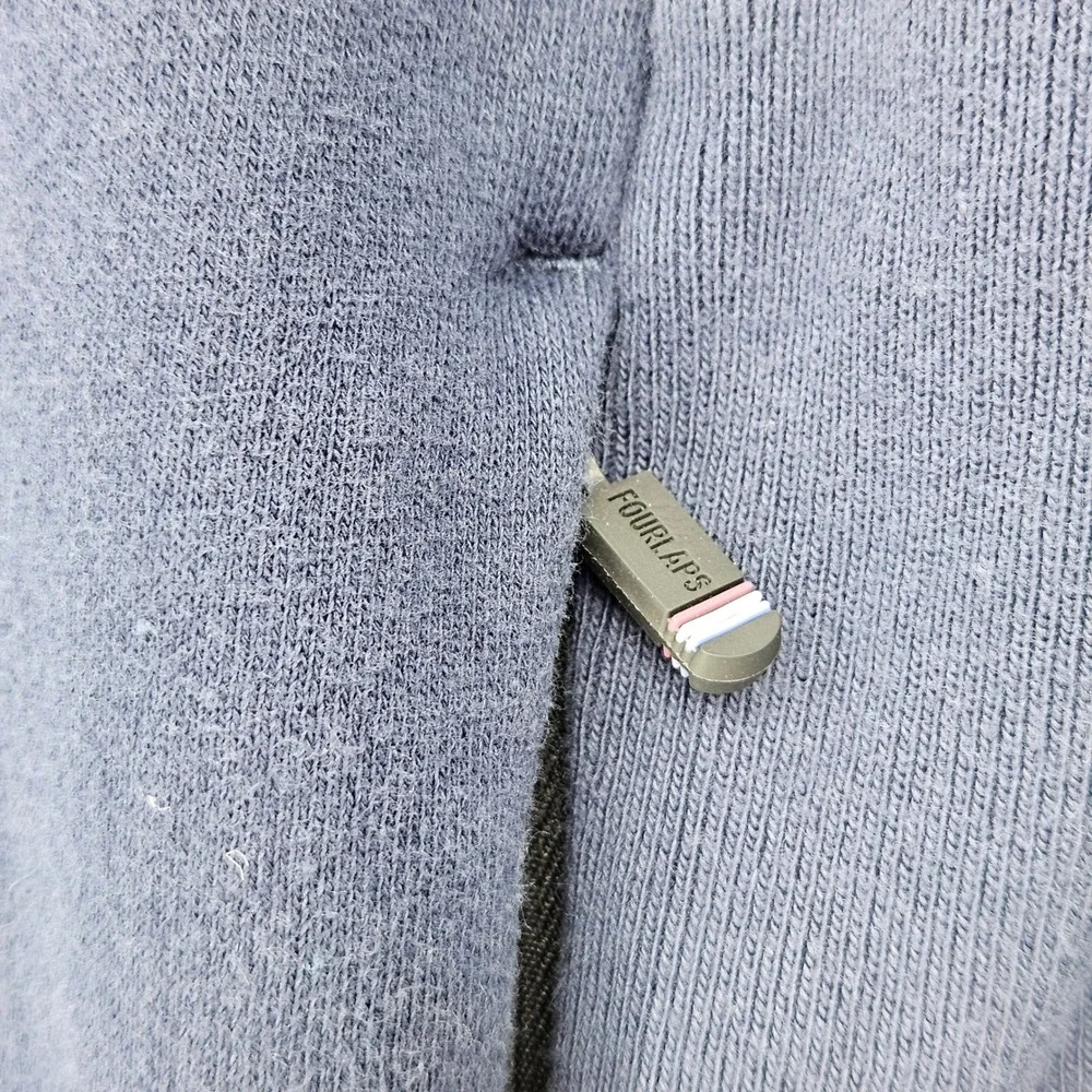 Fourlaps Peloton Sweater Mens Large Blue Pullover‎ Sweatshirt Performance